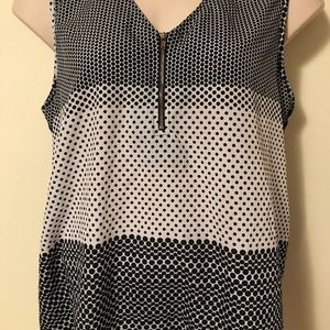 Cute polka dotted tank